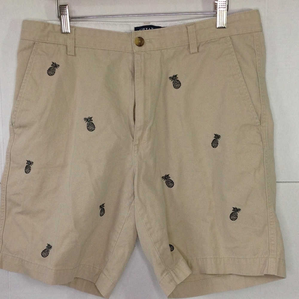 Chaps Pineapple Khaki Shorts Men's Shorts